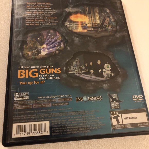 Ratchet & Clank: Going Commando (Sony PlayStation 2, 2003) Complete tested - Picture 5 of 6